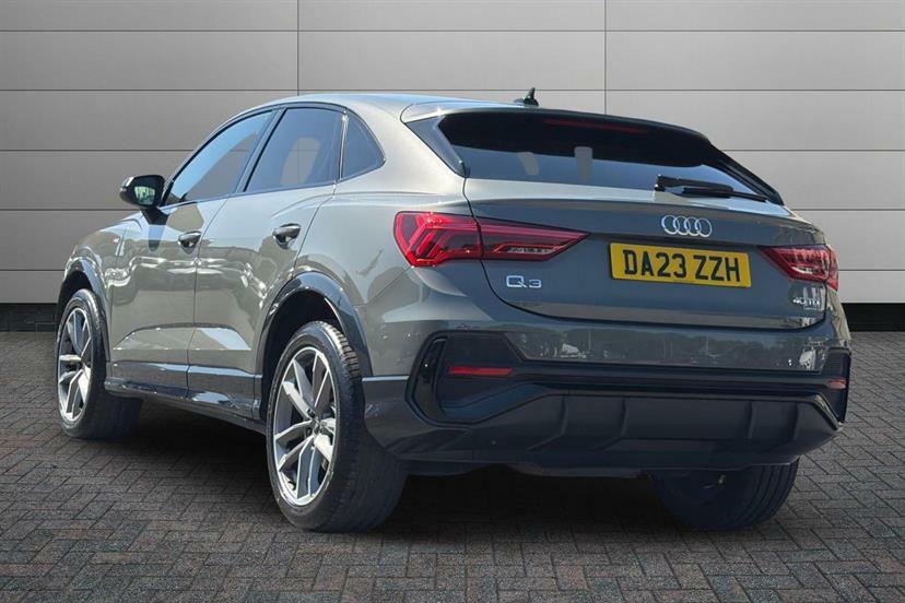 Audi Q3 40 Tdi 200 Quattro Black Edition S Tronic DA23ZZH Grey #3