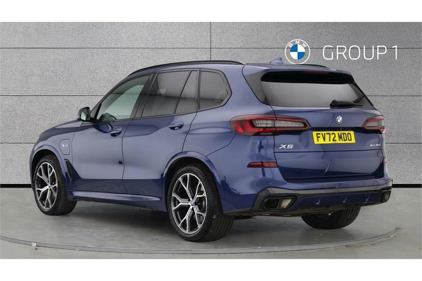 BMW X5 Xdrive45e M Sport FV72MDO Blue #2