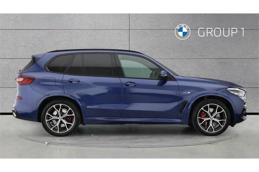 BMW X5 Xdrive45e M Sport FV72MDO Blue #3