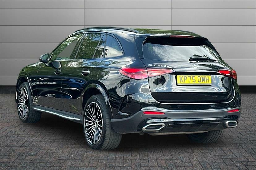 Mercedes-Benz GLC Class 300E 4Matic Amg Line Prem Plus 9G-tronic KP75OMH Black #2