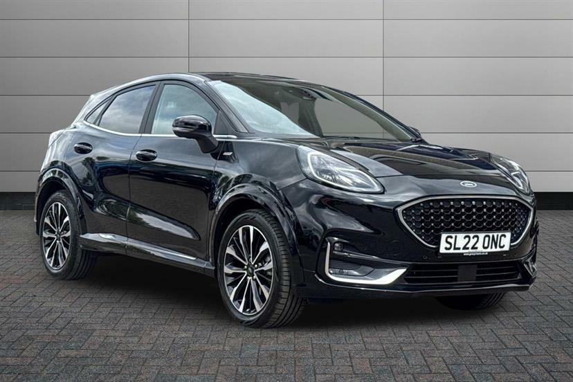 Ford Puma 1.0 Ecoboost Hybrid Mhev 155 St-line Vignale Black