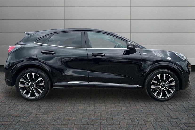 Ford Puma 1.0 Ecoboost Hybrid Mhev 155 St-line Vignale SL22ONC Black #4