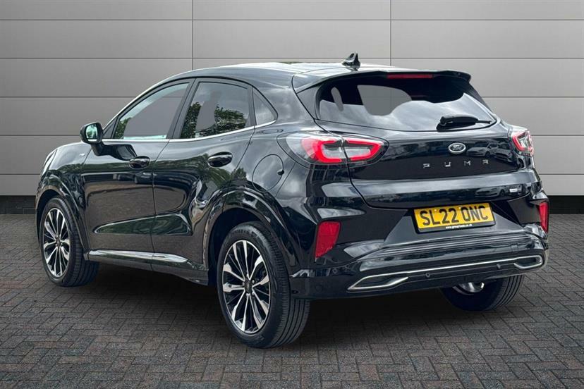 Ford Puma 1.0 Ecoboost Hybrid Mhev 155 St-line Vignale SL22ONC Black #3