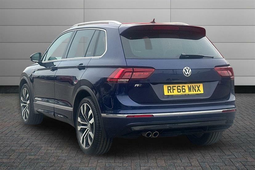 Volkswagen Tiguan 2.0 Tdi 150 4Motion R-line Dsg RF66WNX Blue #3