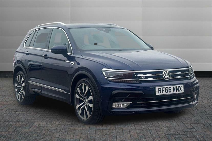 Volkswagen Tiguan 2.0 Tdi 150 4Motion R-line Dsg Blue