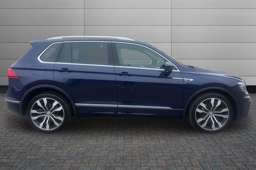 Volkswagen Tiguan 2.0 Tdi 150 4Motion R-line Dsg RF66WNX Blue #4