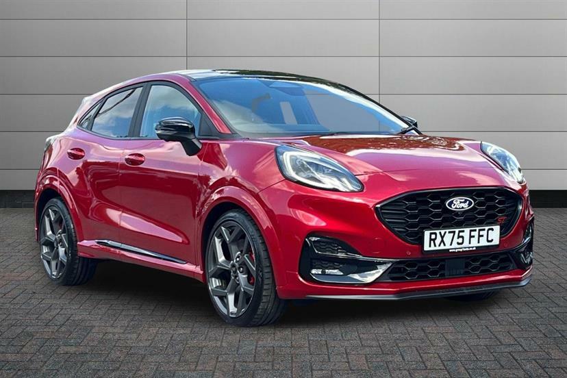 Ford Puma 1.0 Ecoboost Hybrid Mhev St Dct Red