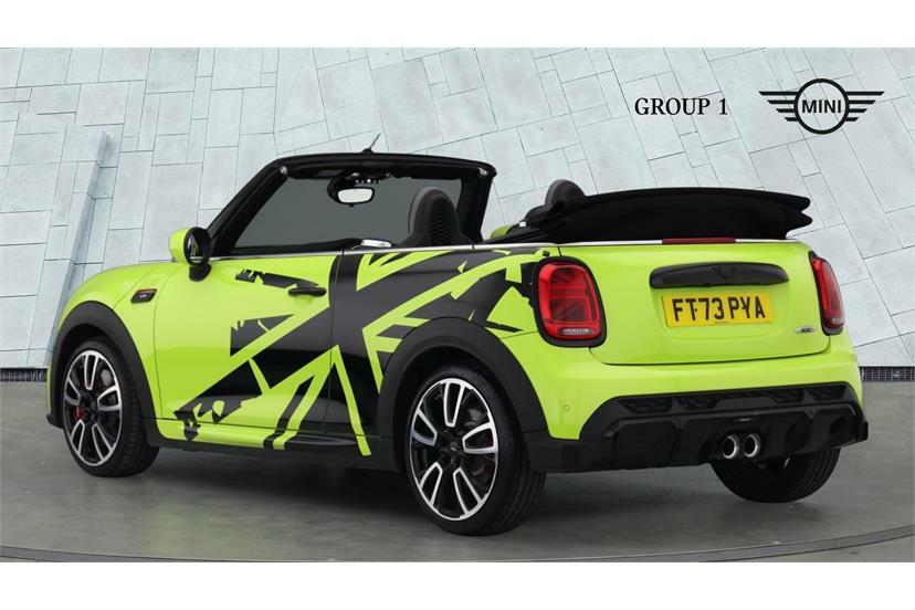 Mini Convertible 2.0 John Cooper Works FT73PYA Yellow #2