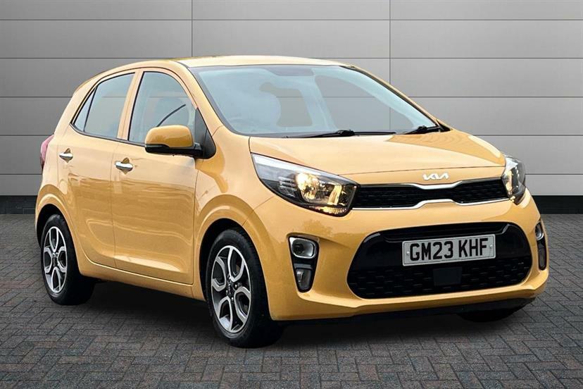 Kia Picanto 1.0 3 4 Seats Yellow