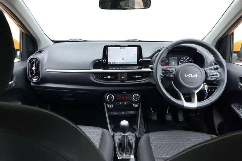 Kia Picanto 1.0 3 4 Seats GM23KHF Yellow #6