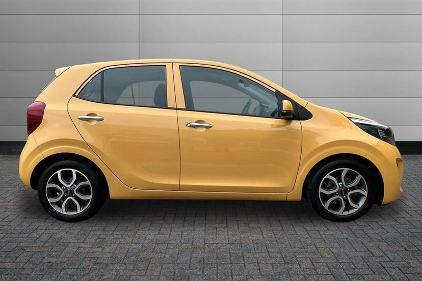 Kia Picanto 1.0 3 4 Seats GM23KHF Yellow #4
