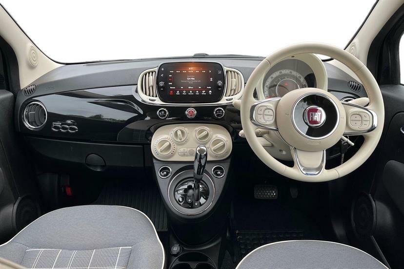 Fiat 500 1.2 Lounge Dualogic KM69CZZ Black #6