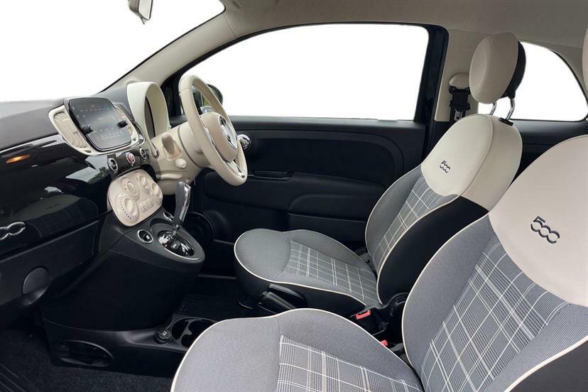 Fiat 500 1.2 Lounge Dualogic KM69CZZ Black #2