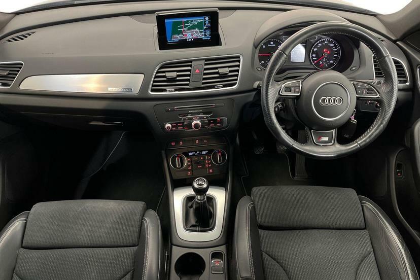 Audi Q3 2.0 Tdi 184 Quattro S Line Edition GC17XHU Black #6