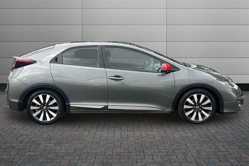 Honda Civic 1.8 I-vtec Se Plus Nav Silver #4