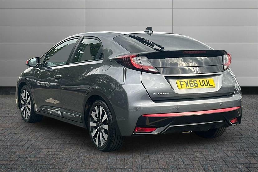 Honda Civic 1.8 I-vtec Se Plus Nav Silver #3