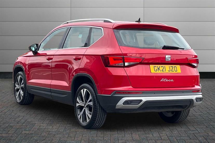 Seat Ateca 1.5 Tsi Evo Se Technology Dsg GK21JZO Red #3
