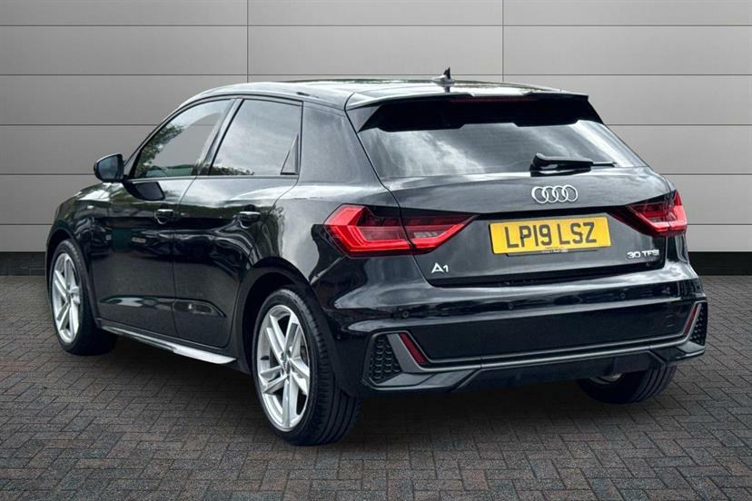 Audi A1 30 Tfsi S Line LP19LSZ Black #3