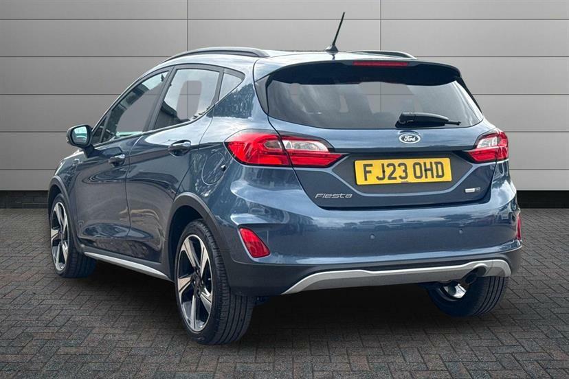 Ford Fiesta 1.0 Ecoboost Hybrid Mhev 125 Active FJ23OHD Blue #3