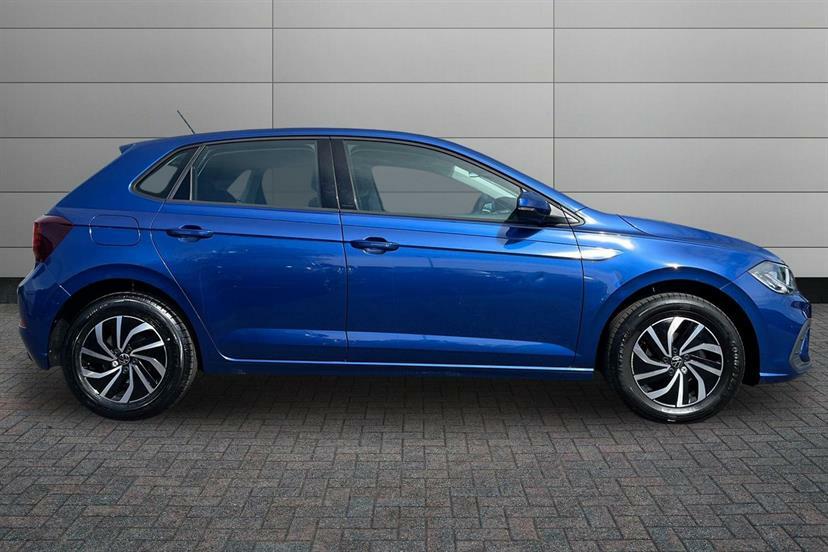 Volkswagen Polo 1.0 Tsi Life LP72WNC Blue #4