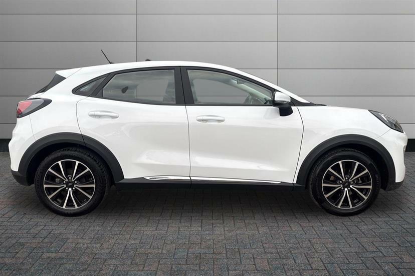 Ford Puma 1.0 Ecoboost Hybrid Mhev Titanium Dct BT72EPC White #4