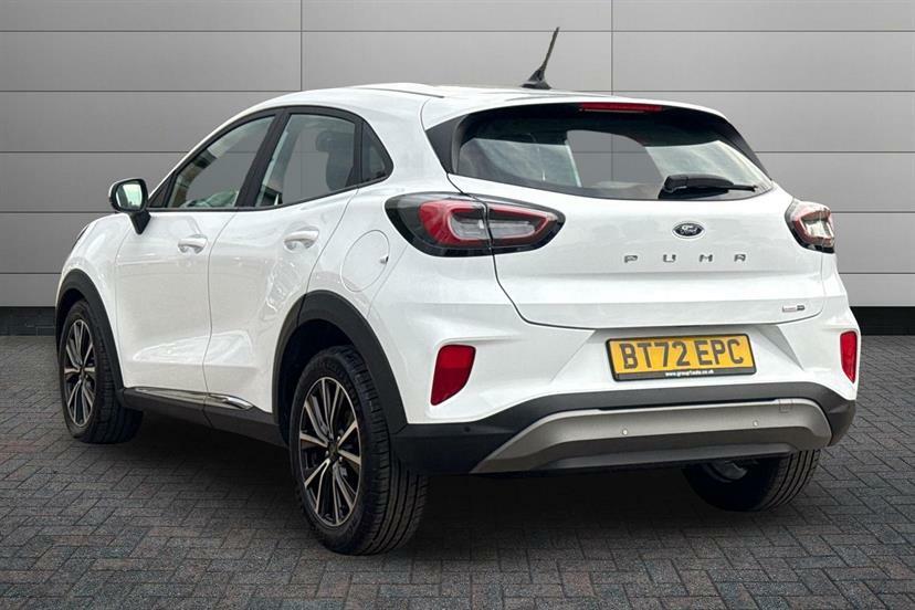 Ford Puma 1.0 Ecoboost Hybrid Mhev Titanium Dct BT72EPC White #3