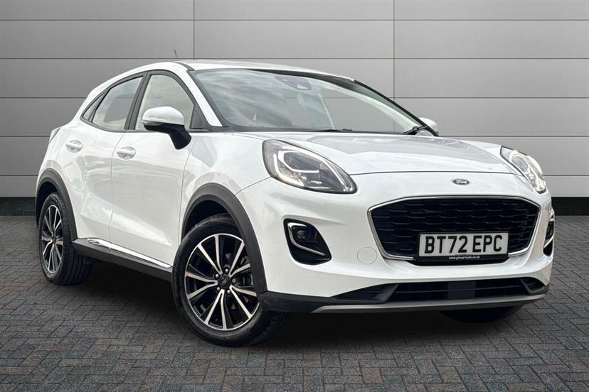 Ford Puma 1.0 Ecoboost Hybrid Mhev Titanium Dct White