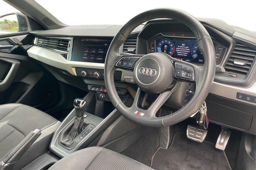 Audi A1 35 Tfsi S Line S Tronic YM69JWW Black #6
