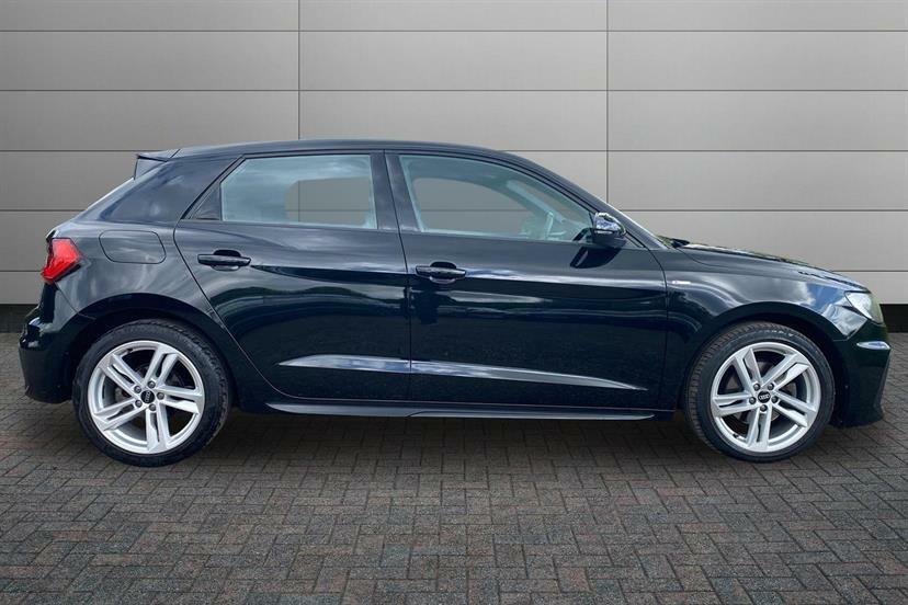 Audi A1 35 Tfsi S Line S Tronic YM69JWW Black #4