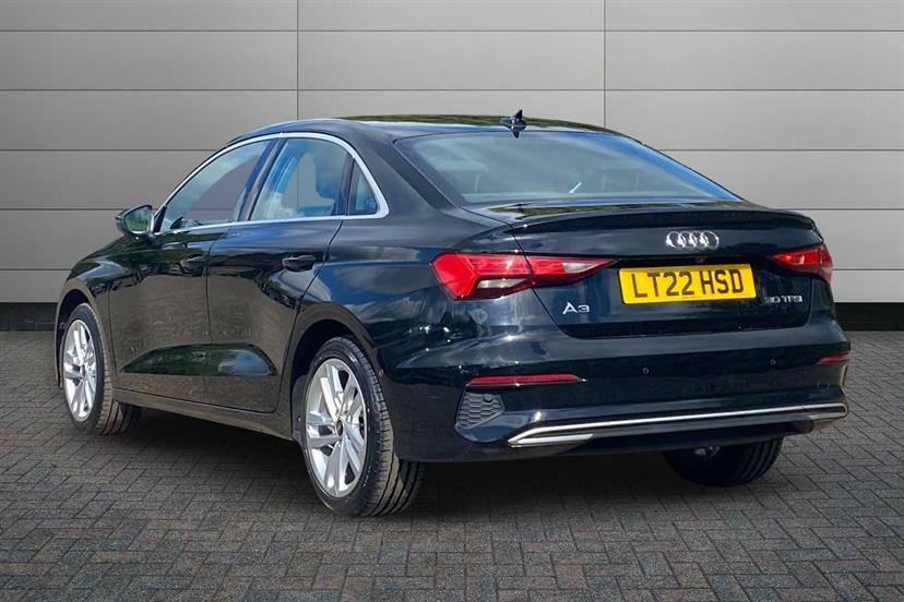Audi A3 30 Tfsi Sport Tech Pack LT22HSD Black #3