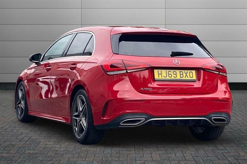 Mercedes-Benz A Class A180 Amg Line Executive HJ69BXO Red #2