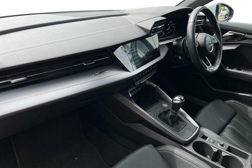 Audi A3 30 Tfsi S Line LP23HDA White #2