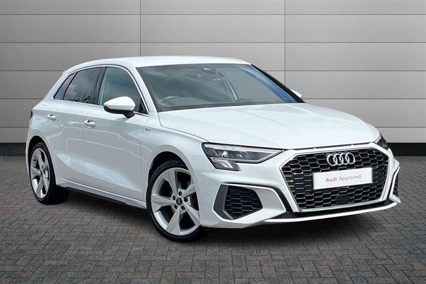 Audi A3 30 Tfsi S Line White