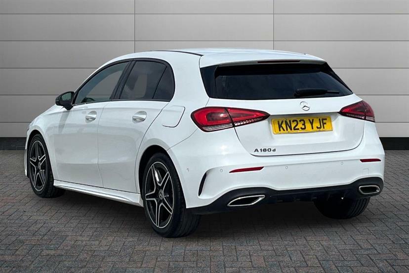 Mercedes-Benz A Class A180d 2.0 Amg Line Executive KN23YJF Silver #2