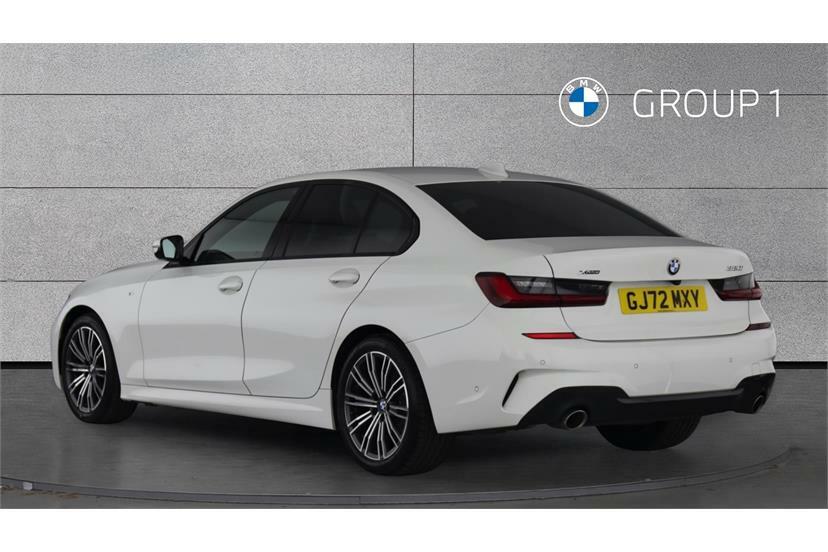 BMW 3 Series 320I Xdrive M Sport Step GJ72MXY White #2