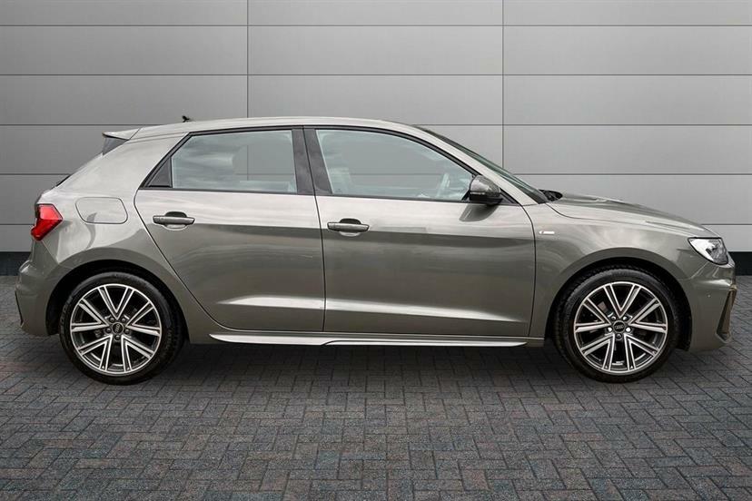 Audi A1 30 Tfsi 110 S Line S Tronic Tech Pack KE23JWZ Grey #4