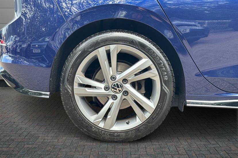 Volkswagen Golf 2.0 Tdi 150 R-line Dsg KN72XNB Blue #5