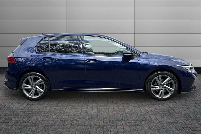 Volkswagen Golf 2.0 Tdi 150 R-line Dsg KN72XNB Blue #4