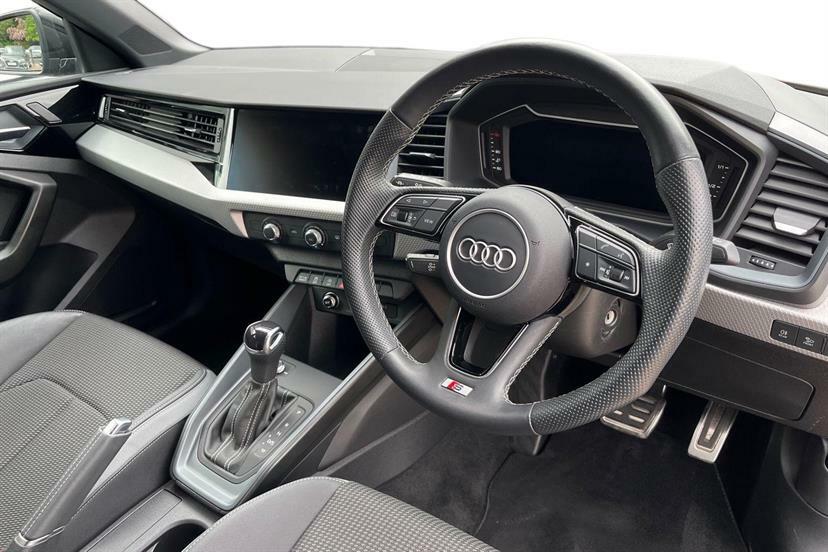Audi A1 30 Tfsi 110 S Line S Tronic LT73KKP Black #6