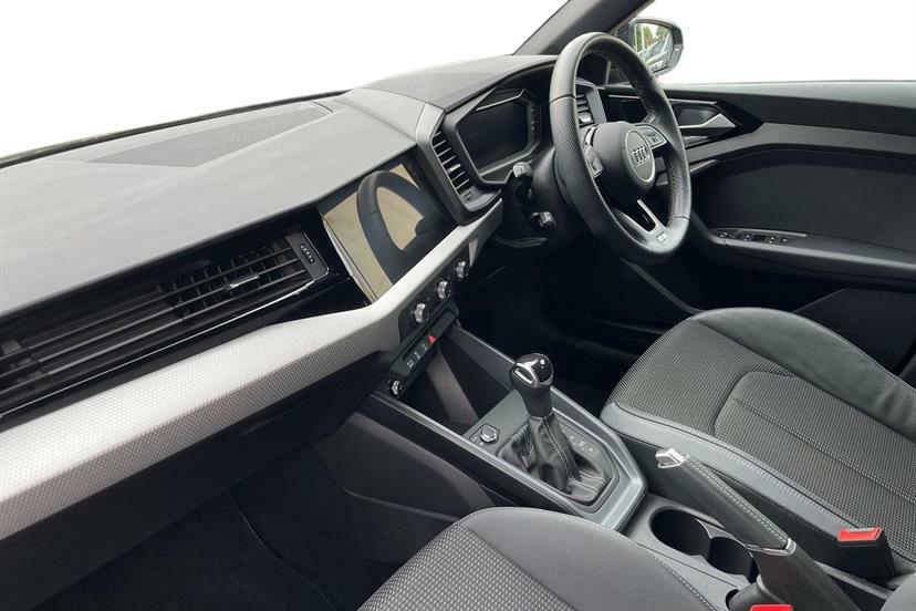 Audi A1 30 Tfsi 110 S Line S Tronic LT73KKP Black #2
