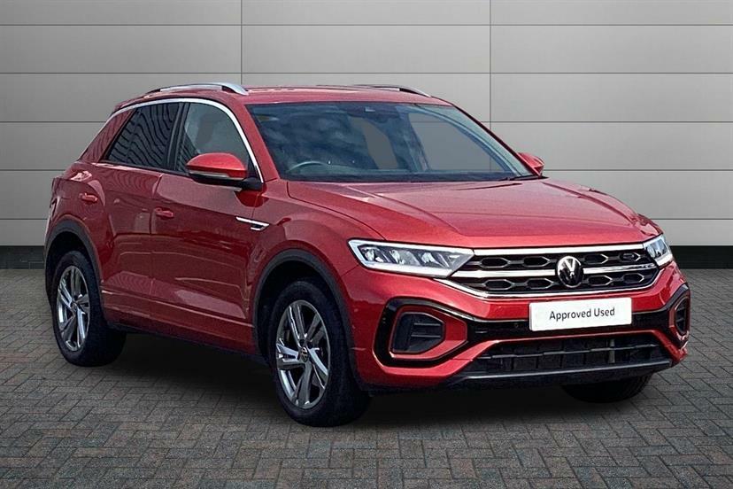 Volkswagen T-Roc 1.5 Tsi R-line Dsg Red