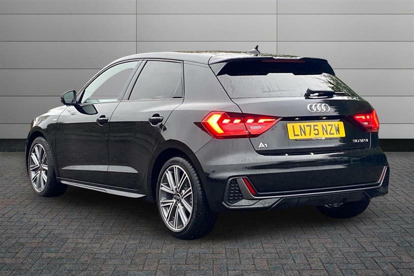 Audi A1 30 Tfsi S Line S Tronic Tech Pack LN75NZW Black #3