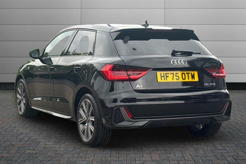 Audi A1 25 Tfsi S Line S Tronic HF75OTW Black #3