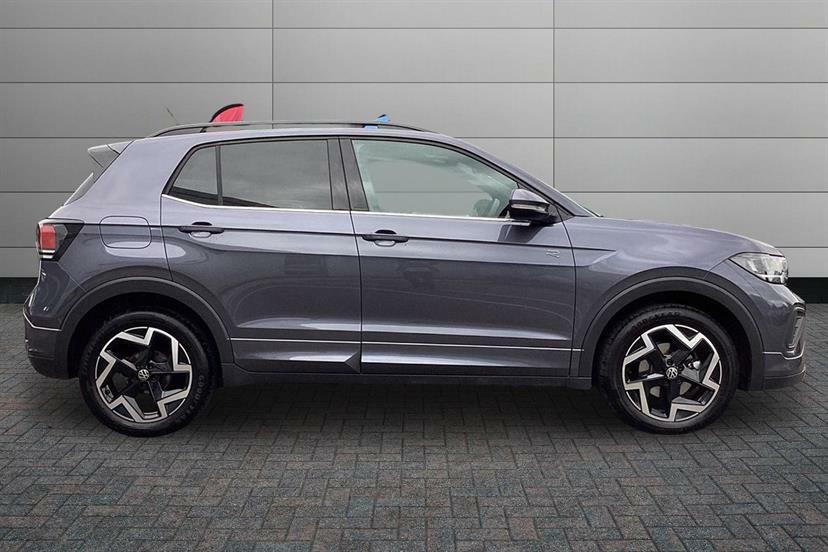 Volkswagen T-Cross 1.0 Tsi 115 R-line Dsg DC25WSL Grey #4