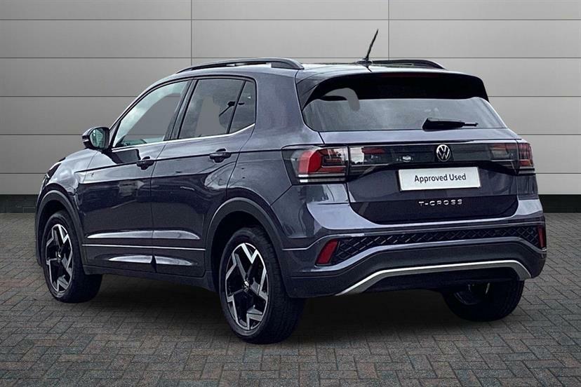 Volkswagen T-Cross 1.0 Tsi 115 R-line Dsg DC25WSL Grey #3