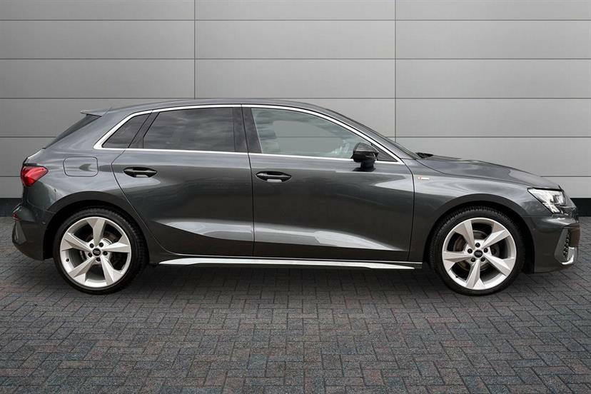 Audi A3 35 Tfsi S Line S Tronic Tech Pack YF24UCL Grey #4