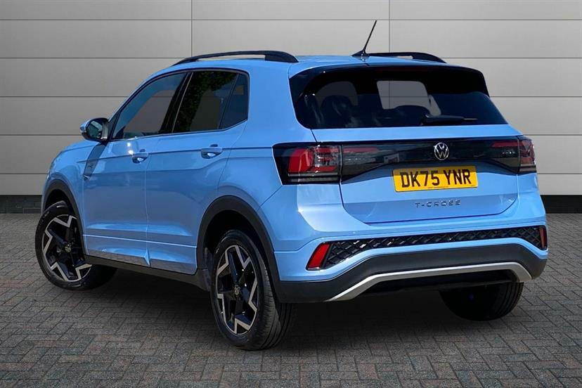 Volkswagen T-Cross 1.0 Tsi 115 R-line Dsg DK75YNR Blue #3