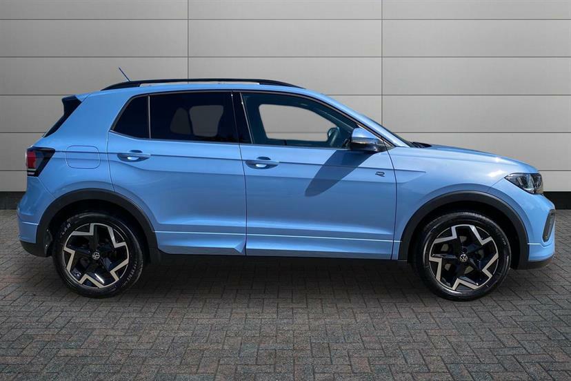 Volkswagen T-Cross 1.0 Tsi 115 R-line Dsg DK75YNR Blue #4