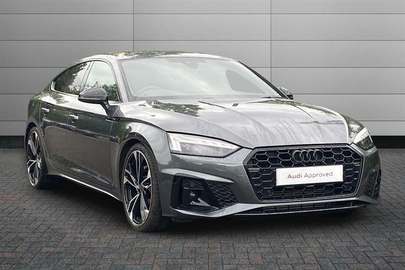 Audi A5 40 Tfsi 204 Black Edition S Tronic Grey