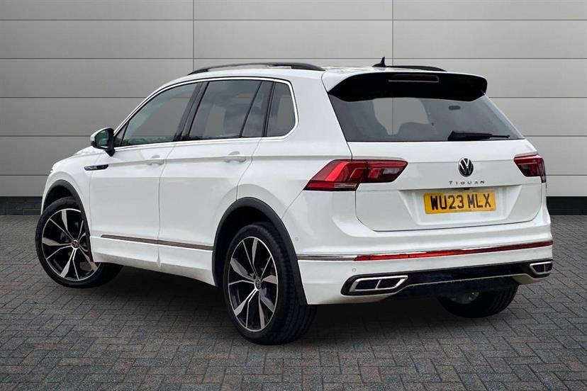 Volkswagen Tiguan 1.5 Tsi 150 R-line Dsg WU23MLX White #3